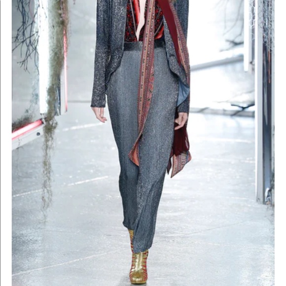 Rodarte Runway RTW hand beaded evening pants - Picture 5 of 5